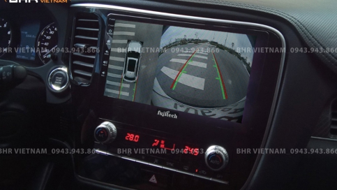 Màn hình DVD Android liền camera 360 Mitsubishi Outlander 2020 - nay | Fujitech 360 